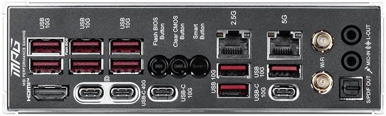 Материнская плата MSI MPG X870E Carbon Max WiFi