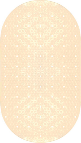 Коврик для ванной Вилина Массажный 6807 (38x69, пляжный песок)