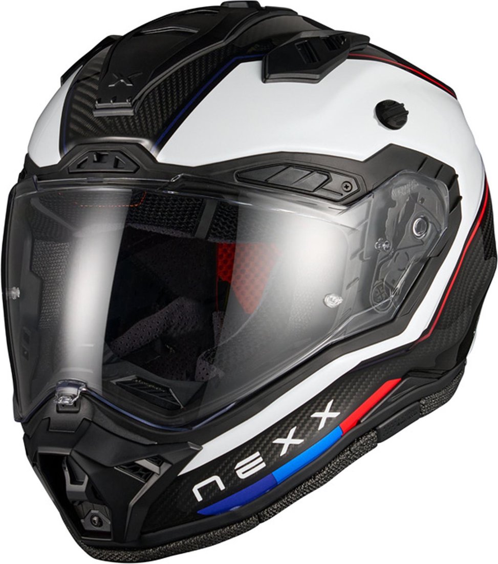 Мотошлем Nexx Helmets X.Rally Raid (L, синий/красный)