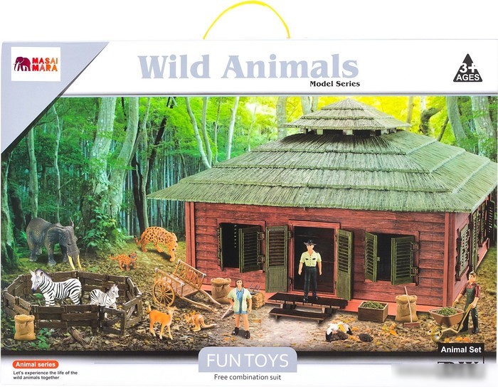 Игровой набор Masai Mara На ферме ММ205-074