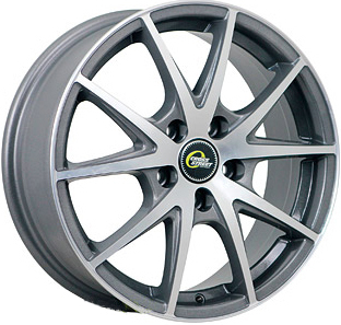 Литые диски Cross Street CR-17 16x6.5" 5x114.3мм DIA 66.1мм ET 50мм GMF