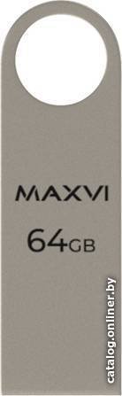 USB Flash Maxvi MK 64GB (серебристый)