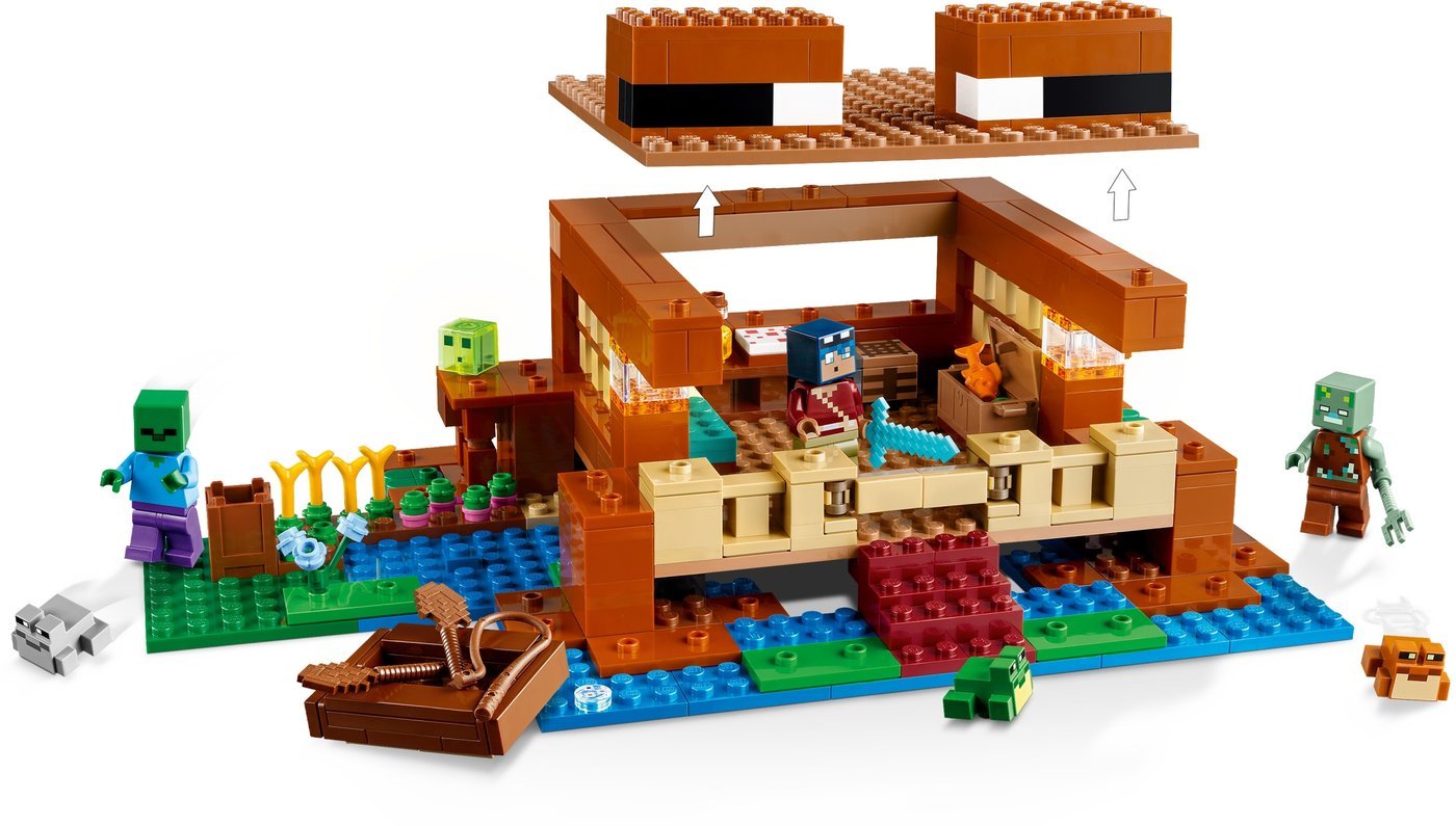 Конструктор LEGO Minecraft 21256 Лягушачий дом