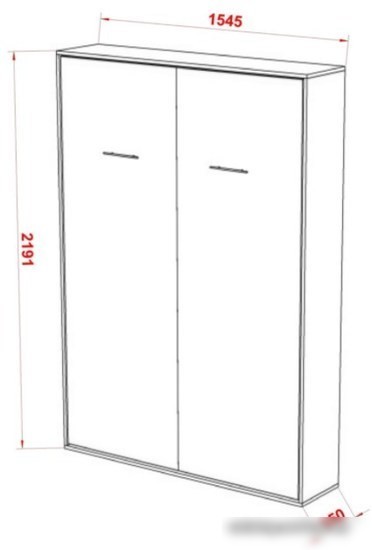Кровать-трансформер Макс Стайл Smart 18мм 160x200 (дуб бардолино натуральный Н1145 ST10)
