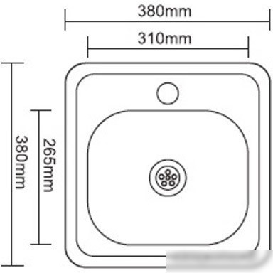 Кухонная мойка Ledeme L93838