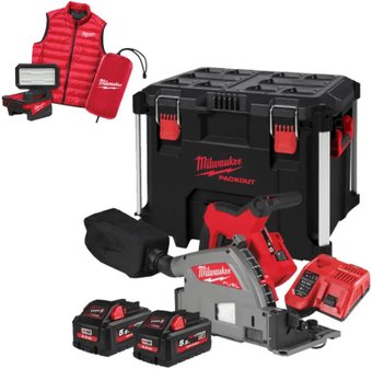 Дисковая погружная Milwaukee M18 FPS55MC-552P 4933499456 (с 2-мя АКБ, кейс)