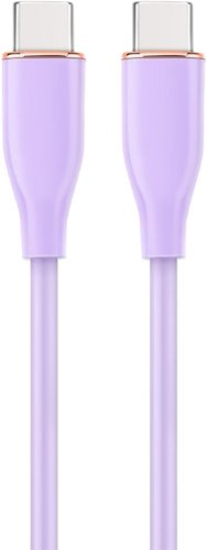 Кабель Cablexpert CC-USB2S-CMCM-1.5M-P USB Type-C - USB Type-C (1.5 м, сиреневый)
