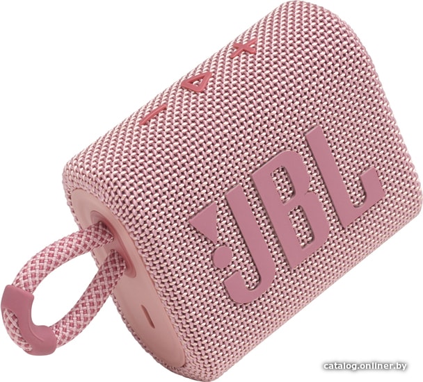 Беспроводная колонка JBL Go 3 (розовый)