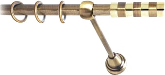 Lm Decor Жезл (антик, гладкая, 1.8м 16мм, 1 ряд)