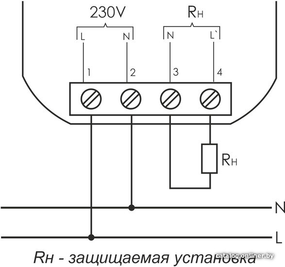 Реле напряжения Евроавтоматика F&F CP-703 EA04.009.011