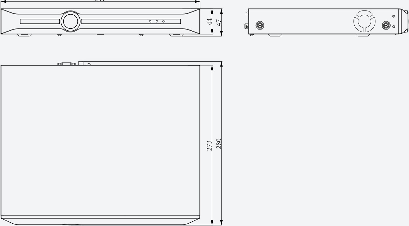 Сетевой видеорегистратор Tiandy TC-R3232 4HA