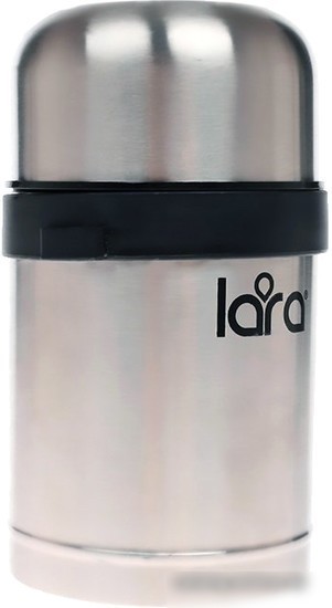Термос для еды Lara LR04-51 0.75л (серебристый)