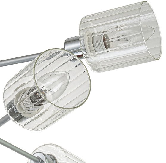 Люстра средней высоты Escada 1140/8P (Silver/Chrome)