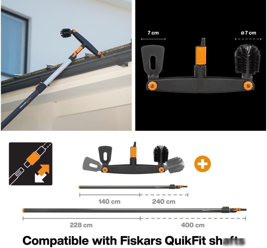 Очиститель желобов Fiskars 1001414