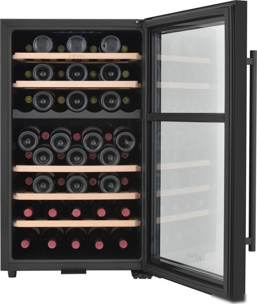 Винный шкаф ZUGEL ZCWF521DB Dual Zone