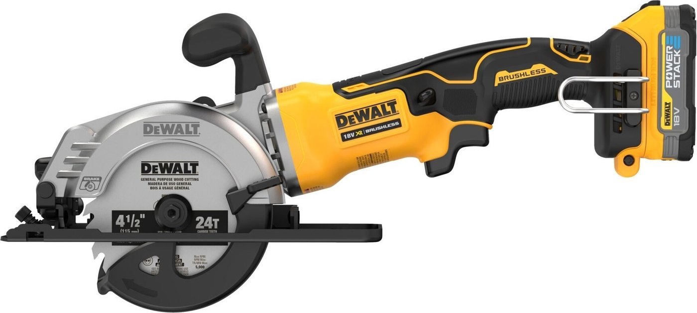 Дисковая (циркулярная) пила DeWalt DCS571E1T (с 1-им АКБ без ЗУ, кейс)