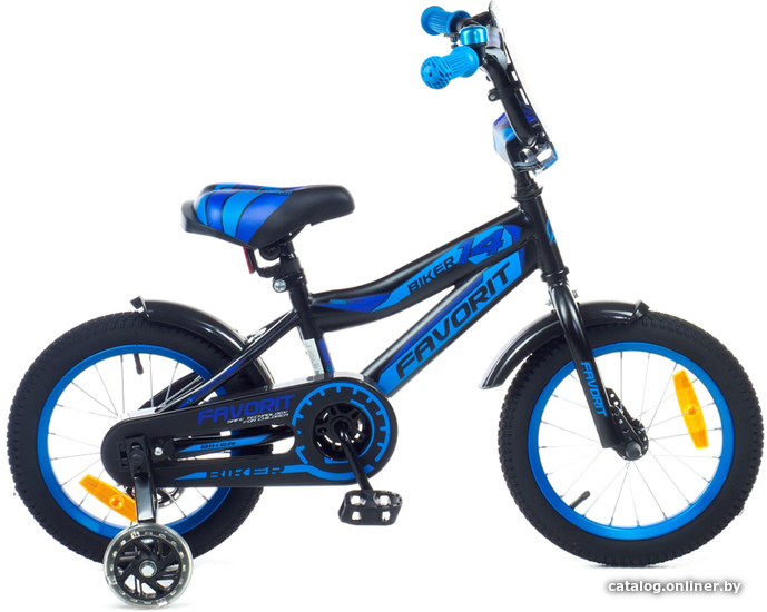 Детский велосипед Favorit Biker 14 BIK-14BL (синий) Детский велосипед Favorit Biker 14 BIK-14BL (синий)