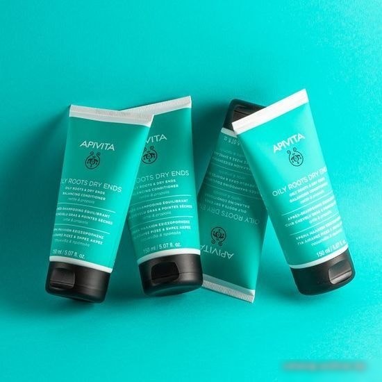 Косметика по уходу за волосами APIVITA Кондиционер для волос Oily Roots & Dry Ends 150 мл
