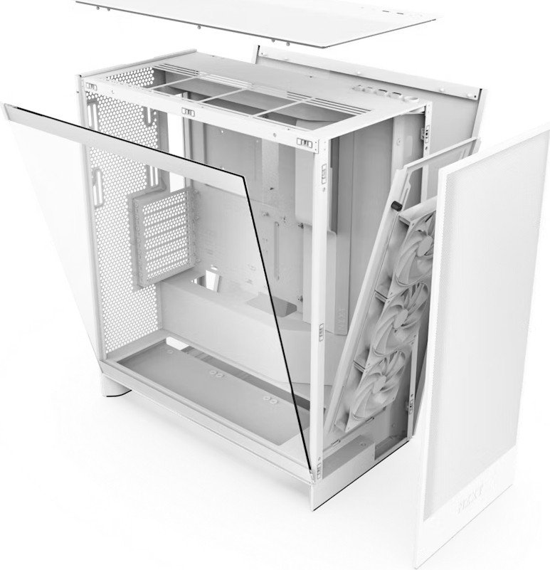 Корпус NZXT H7 Flow 2024 CM-H72FW-01