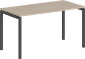 Стол Norden 160x80x75 SG.209.OL.44.AN (антрацит/дуб светлый)