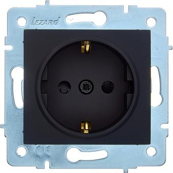 Розетка Lezard Asti 7081-4288-124B (черный бархат)