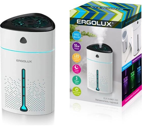 Увлажнитель воздуха Ergolux ELX-HUM01-C01 Увлажнитель воздуха Ergolux ELX-HUM01-C01