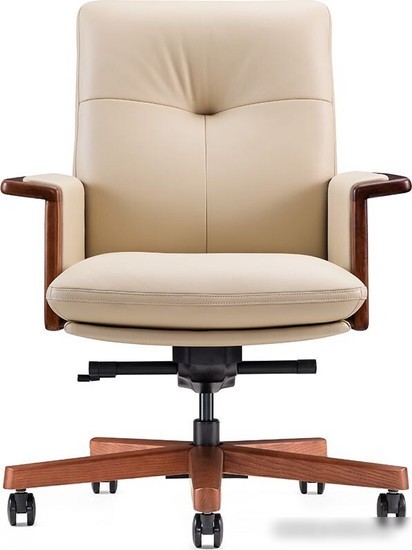 Кресло Norden Vivaldi B 2262 Ivory (кожа/бежевый)