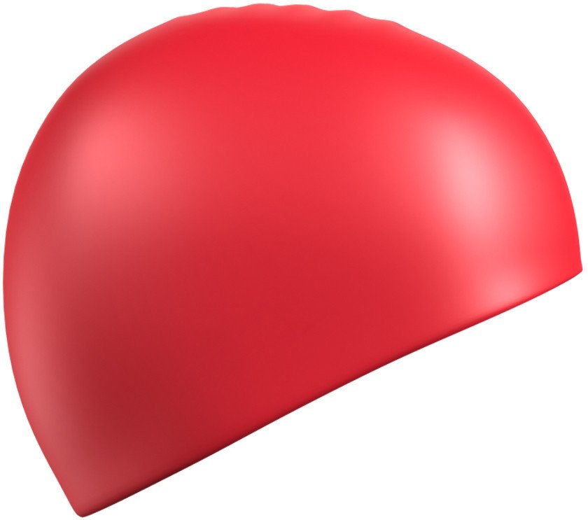 Шапочка для плавания Mad Wave Standart Cap Silicone (красный)