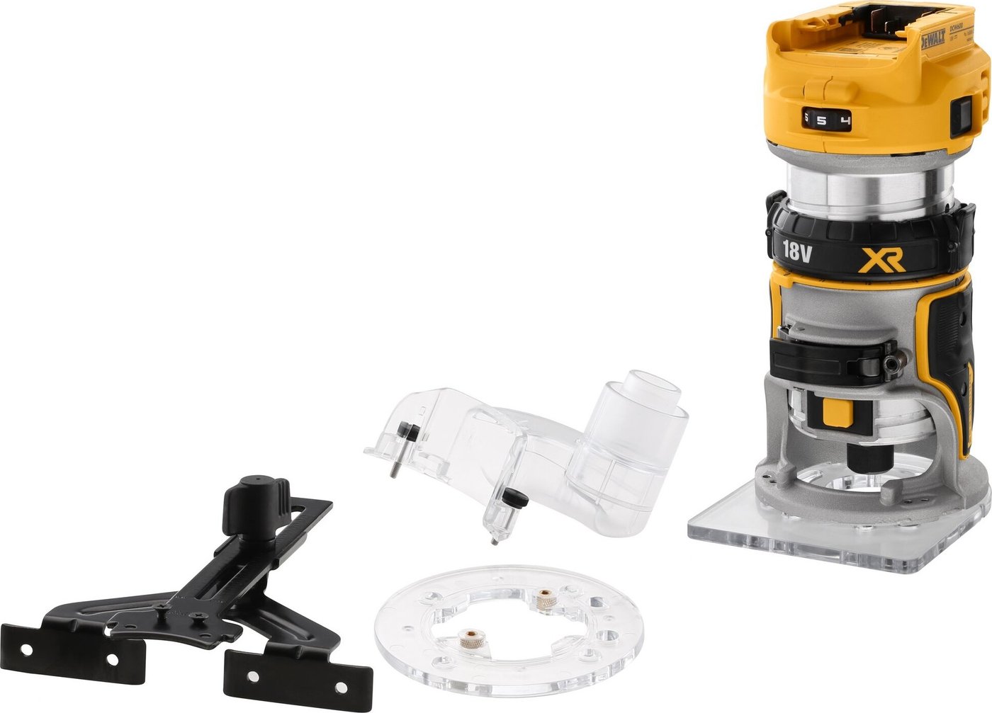 Кромочно-петельный фрезер DeWalt DCW600N (без АКБ)
