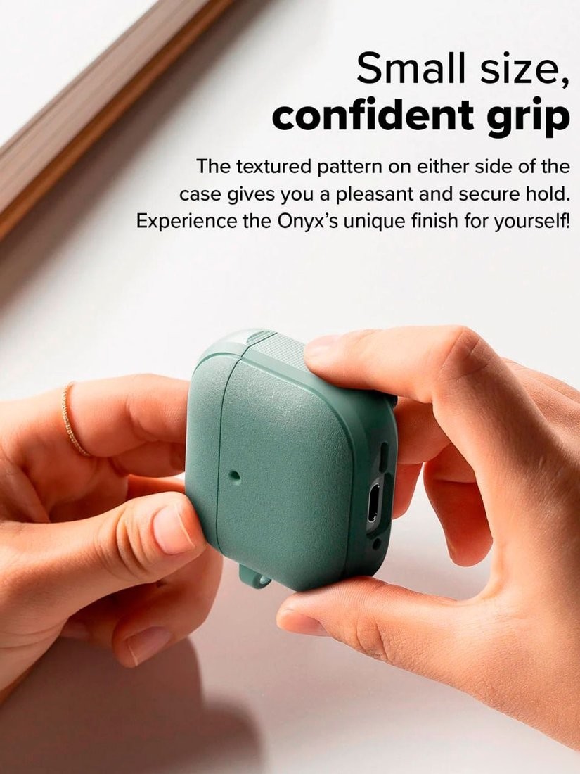 Чехол Ringke Onyx Magnetic для Airpods 4 Sage Green