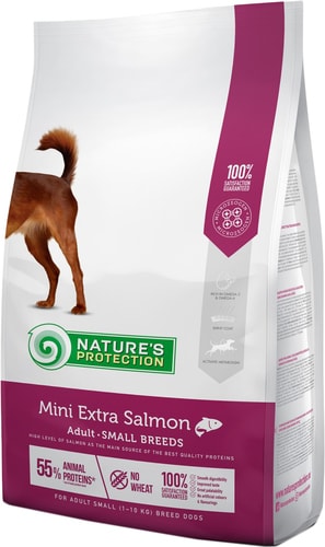 Сухой корм для собак Nature's Protection Mini Extra Salmon 2 кг