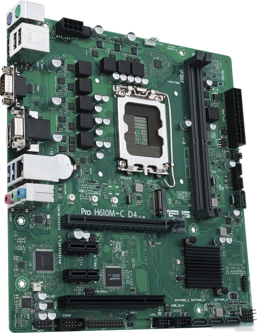 Материнская плата ASUS Pro H610M-C D4-CSM