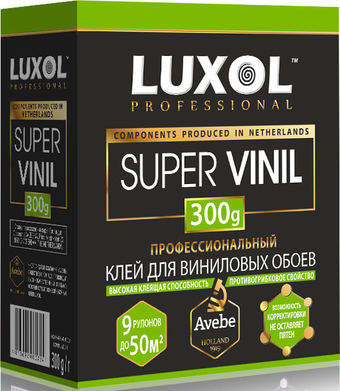 Клей для обоев Luxol Professional Super Vinil (300 г)