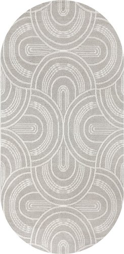 Ковер для жилой комнаты Safyun Bravo SN550-BEIGE-OVAL (1.6x3)