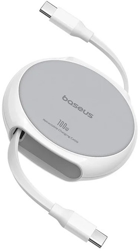 Кабель Baseus Free2Draw USB Type-C - USB Type-C (1 м, белый)