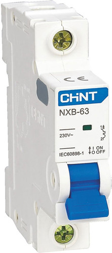 Выключатель автоматический Chint NB1-63H 1P 3A 10кА C (R) 179788