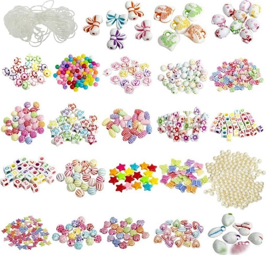 Бусины BRAUBERG Beads set 664695 (450 шт)