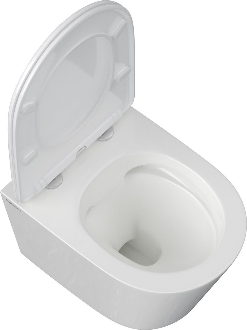 Унитаз подвесной Berges Wasserhaus Vita Rimless 043377 (с сиденьем)