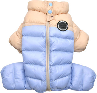 Комбинезон для животных Puppia Ultra Light Pastel PAUD-JP1675-BE-S (бежевый/голубой)