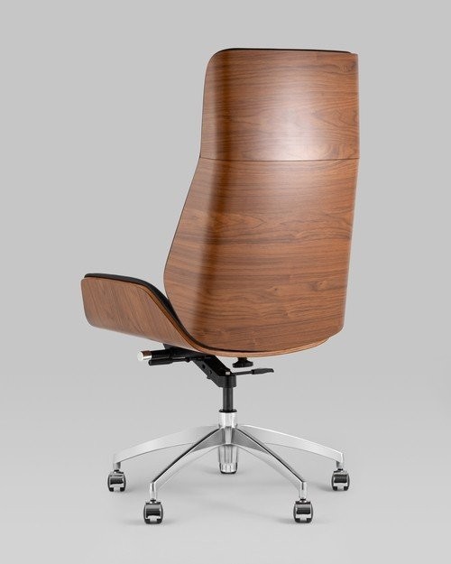 Офисное кресло TopChairs Crown SN A312 8383-29 Walnut Back (черный)