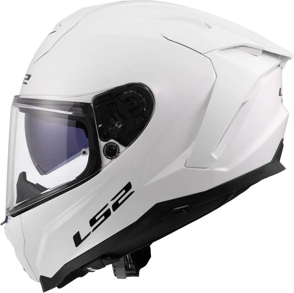 Мотошлем LS2 FF817 Challenger II Solid (L, белый)