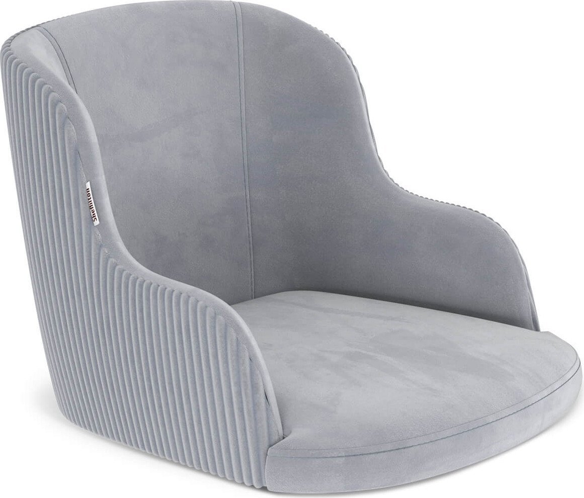 Стул Sheffilton SHT-ST39-4/S37 (стальной серый/хром лак)