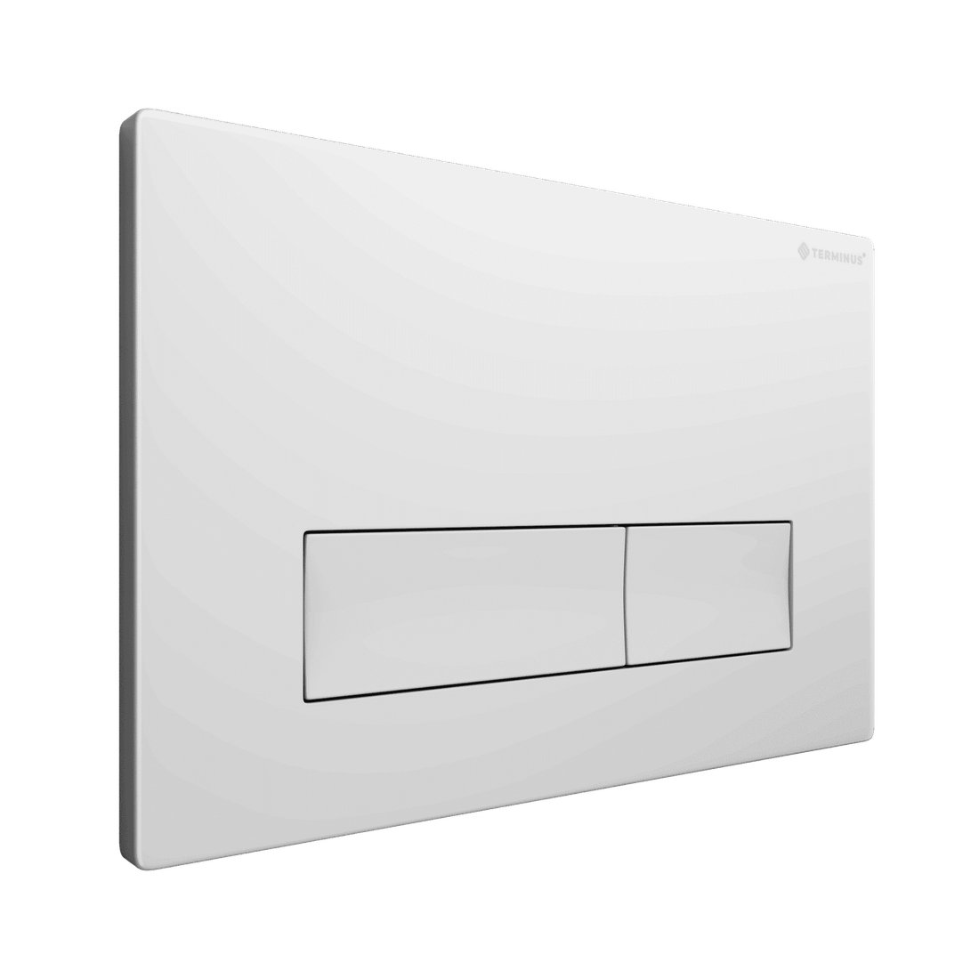 Панель смыва MebelVann Classic Прямоугольник 72K24x16W (белый)