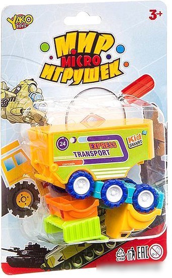 Конструктор Yako Мир micro игрушек M7585 Г93846 Конструктор Yako Мир micro игрушек M7585 Г93846