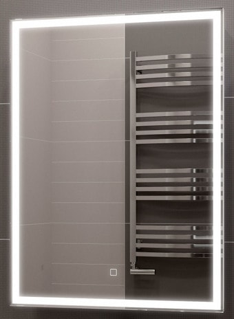 Континент Шкаф с зеркалом Allure Led 55x80 (правый)