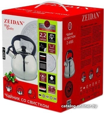 Чайник со свистком ZEIDAN Z-4168