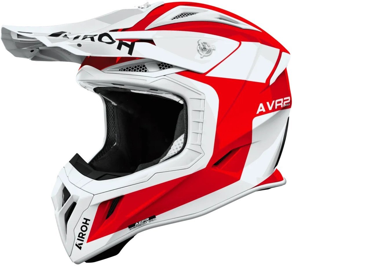 Мотошлем Airoh Aviator Ace 2 Iron AV22I55-M (M, красный глянец)