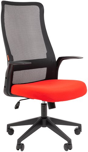 Офисное кресло CHAIRMAN 573 (черный/красный)