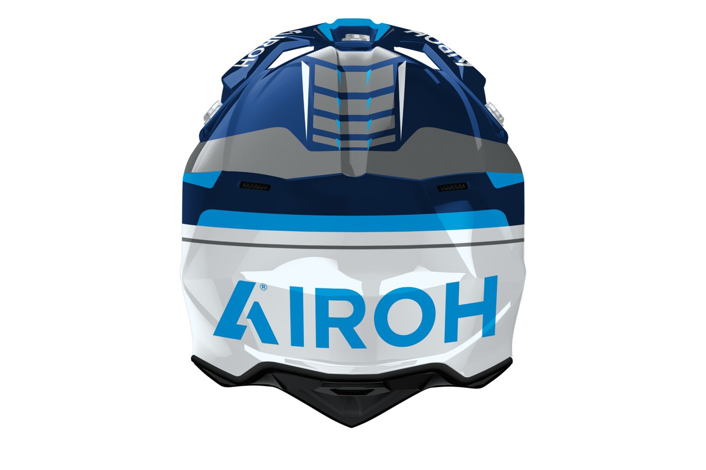 Мотошлем Airoh WRAAAP Conquer WRAC18-XS (XS, синий глянец)