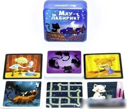 Настольная игра Стиль Жизни Мяу-лабиринт